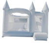 [14'x16'] LUXURY White Bounce House with Slide
