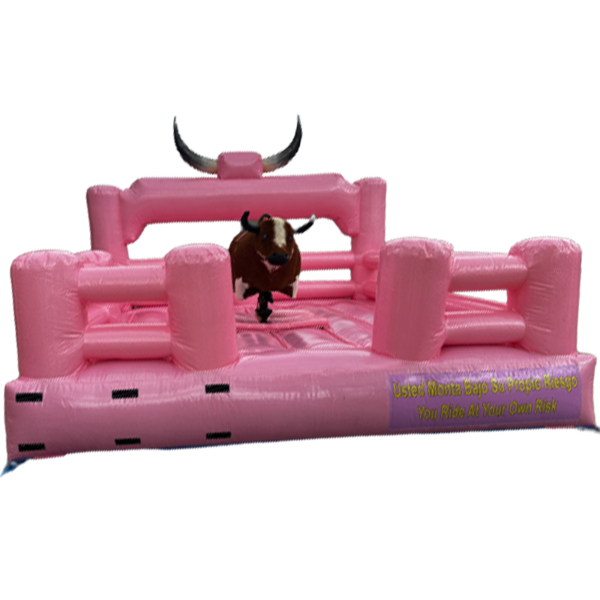 [15'x15'] LUXURY Pastel Pink Mechanical Bull