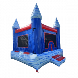 13'x13' Sky Blue Marble Bounce House