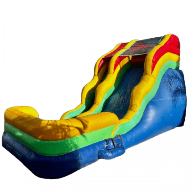 16' Multicolor Slide Inflatable Bouncer