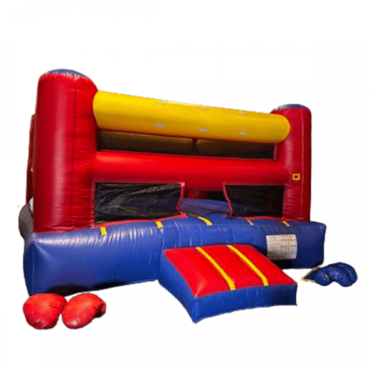 15’x15’ Boxing Ring Bounce House (BOXING GLOVES INCLUDED)