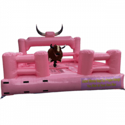 15'x15' LUXURY Pastel Pink Mechanical Bull