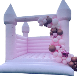 13'x13' LUXURY Pastel Pink Bounce House