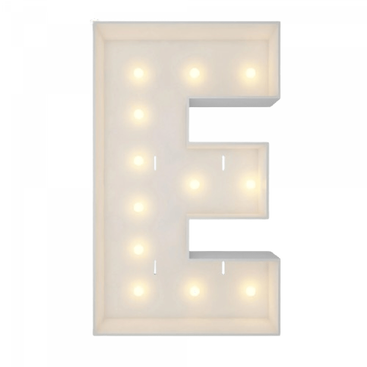 Marque Letter E