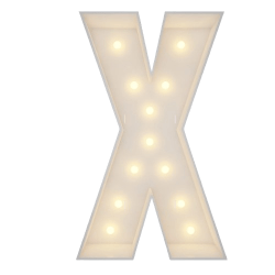 Marque Letter X