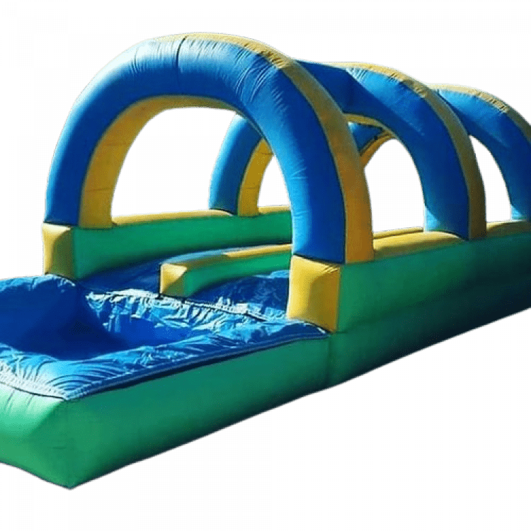 13'x30' Green & Blue Slipe N Slide Waterslide