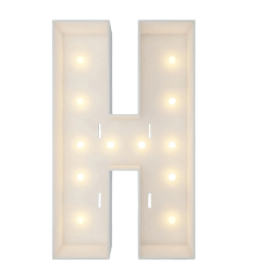 Marque Letter H