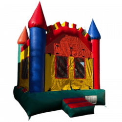 13'x13' Obstacles Multicolor Bounce House