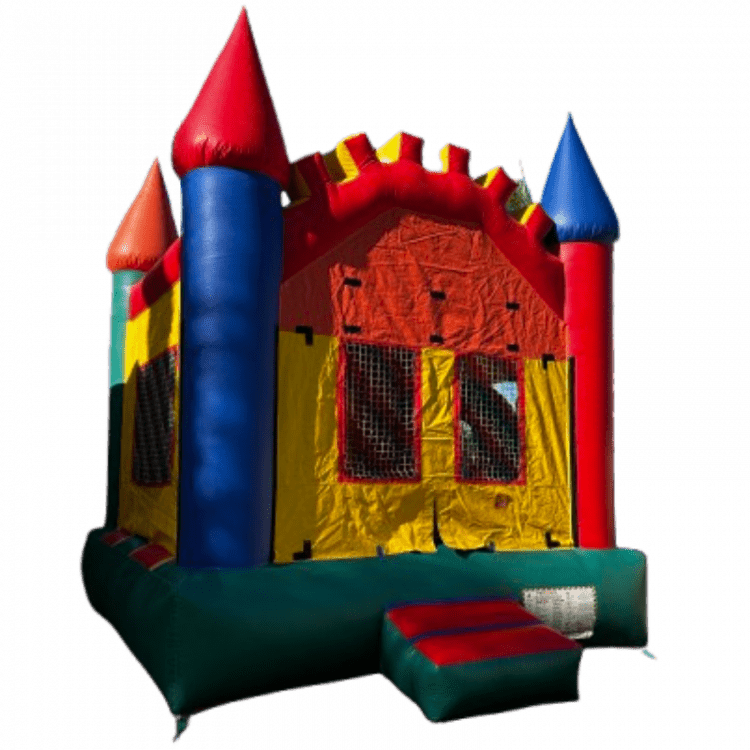 13'x13' Obstacles Multicolor Bounce House