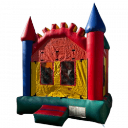 Multicolor20Bounce20House20with20Obstacle20Combo20angle203 1 [13'x13'] Obstacles Multicolor Bounce House