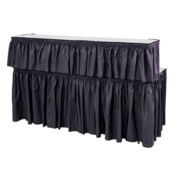 Skirted20Black20Bar20Table 1752907030 6ft Skirted Bar Table (Black)