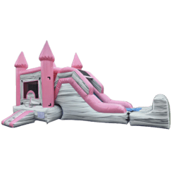 13”x30”' Glitter Pink with Marble Gray Combo