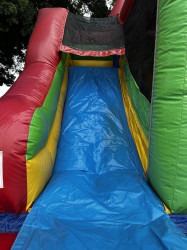 IMG 8183 1767987964 [14'x14'] Multicolor Mini Combo Bounce House with Slide