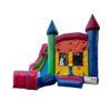 [14'x14'] Mini Combo Bounce House with Slide